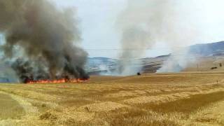 Incendio en Esparza de Galar