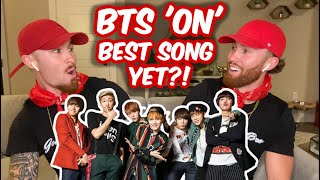 Twins First Time REACTION to BTS (방탄소년단) 'ON' Kinetic Manifesto Film! Best song yet?!