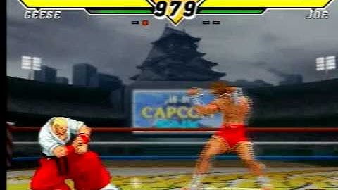 Capcom vs SNK 2: Geese single run