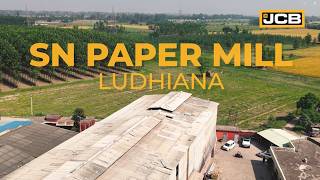 JCB Telehandler 530-110 at S N Paper Mill (Waste Paper Mill) | High Productivity in Action