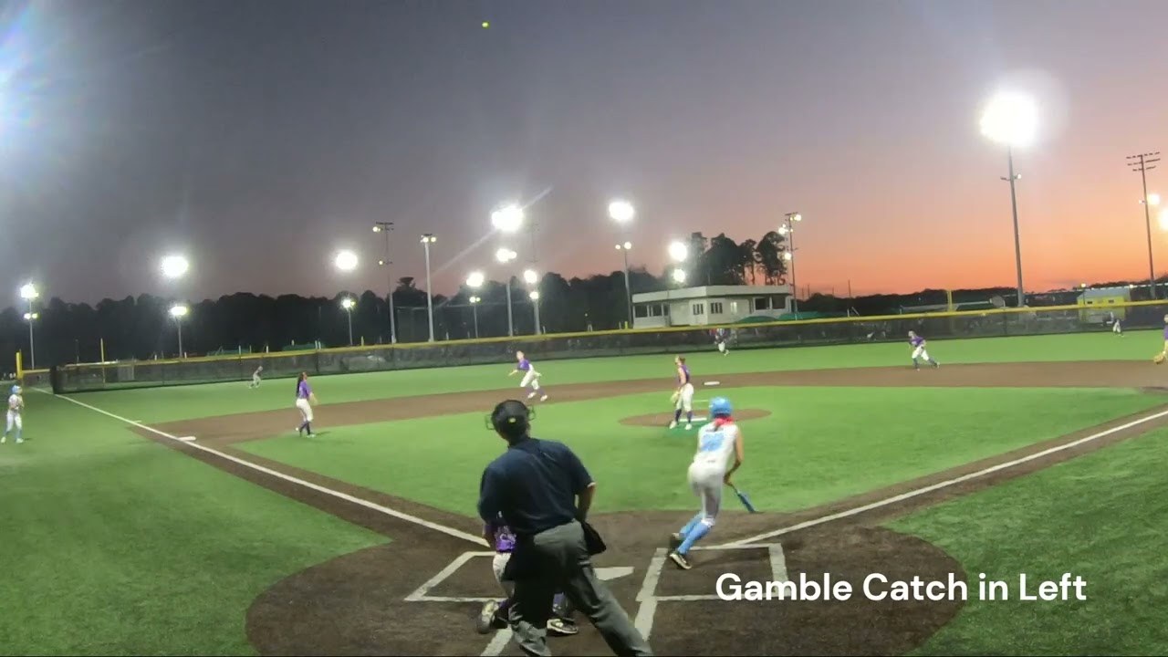 Gamble Catch in Left NJ Stingrays