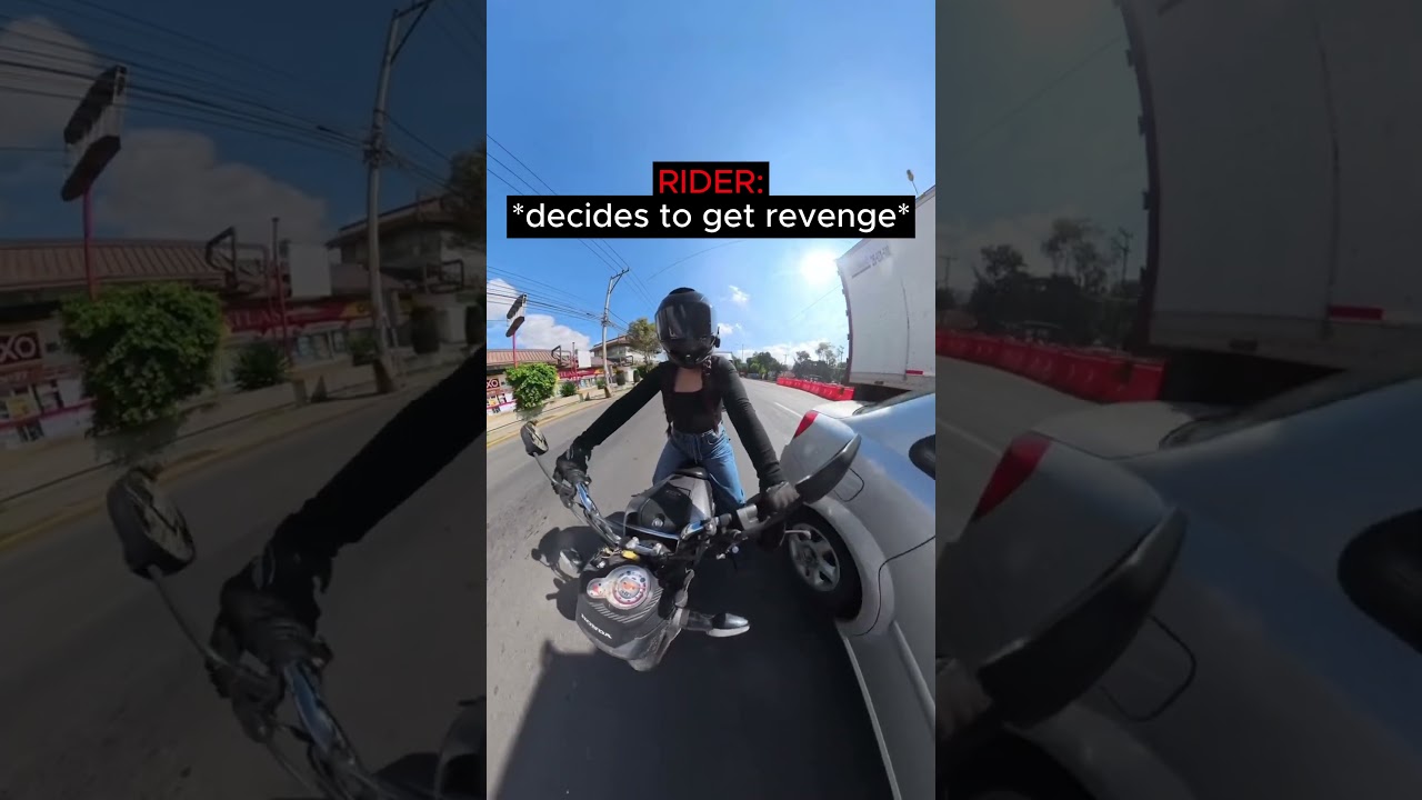 She Wasn't Having It #shorts #motorcycle