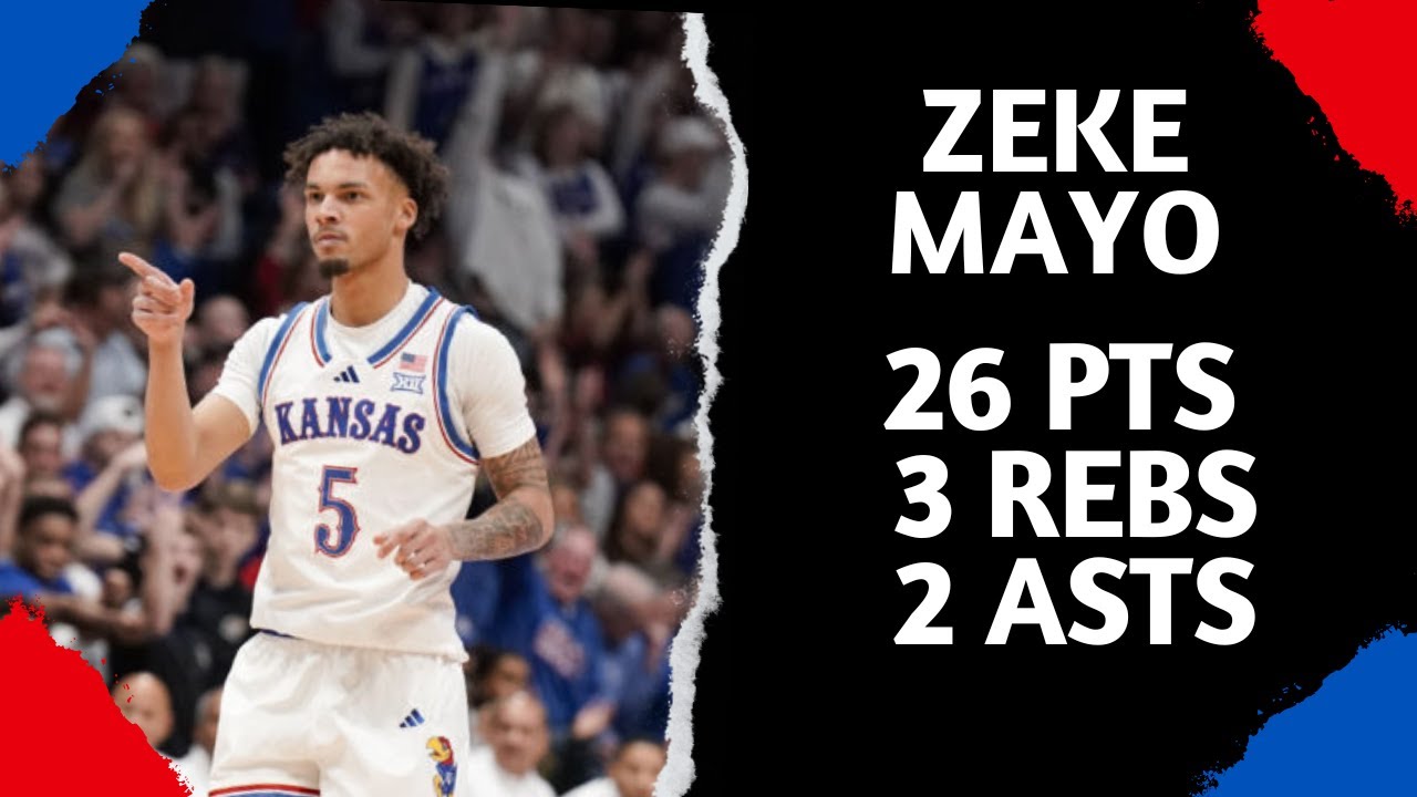 Zeke Mayo Highlights vs. NC State | 12/14/24 | 26 Pts, 3 Rebs, 2 Asts