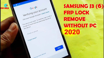 Samsung  J3 (6) J320F FRP Lock Remove 2019 Without PC