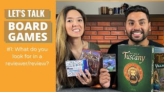 Let's Talk Board Games #1: 4 Quick Reviews   Giveaway