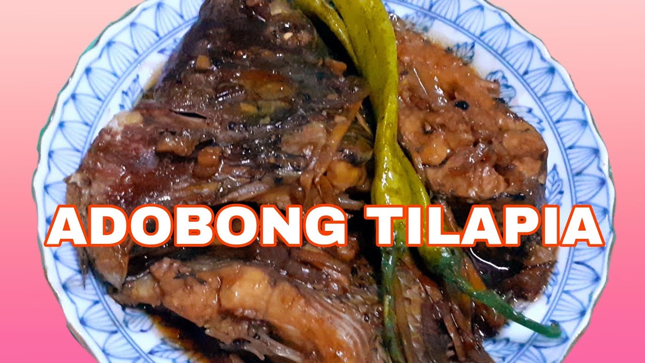Adobong Tilapia na may oyster sauce.. YouTube
