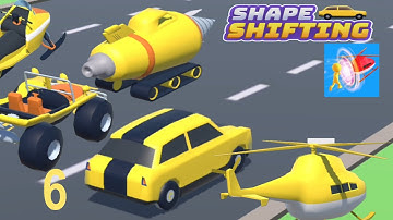 shape shifting all levels gameplay walkthrough part 6