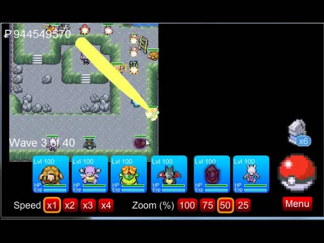 Stream Pokemon Tower Defense Mewtwo battle?? by Xandroj