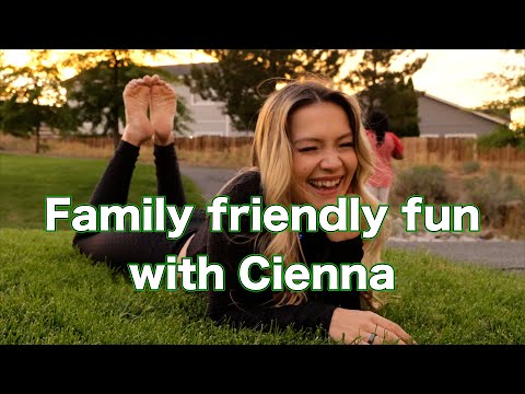 Family fun with Cienna