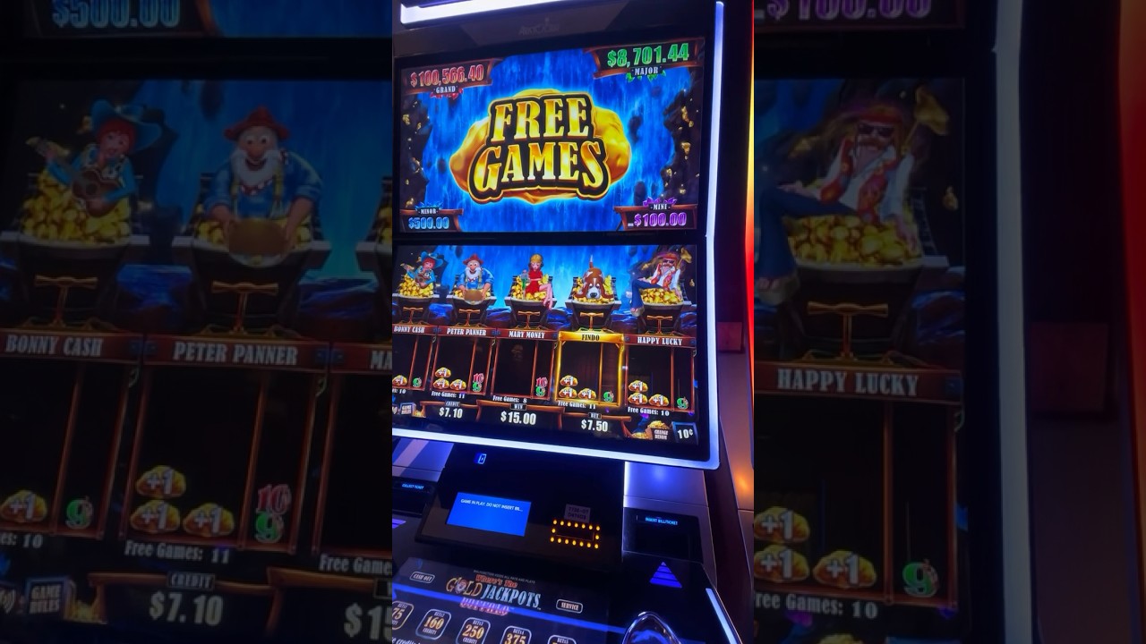 Interface du casino myjackpot