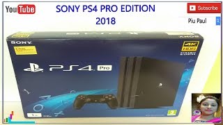 SONY PS4 pro 2018 Edition unboxing  in Hindi India