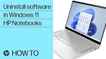How to uninstall software from HP Notebooks running Windows 11 | HP Computers | HP Support