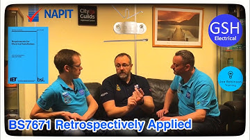 Napit BS7671 Premature Collapsing of Surface Wiring Systems Regulation to be Applied Retrospectively