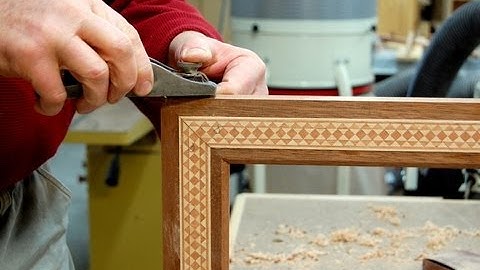Picture Frames with Advanced Inlay Banding - Part 1