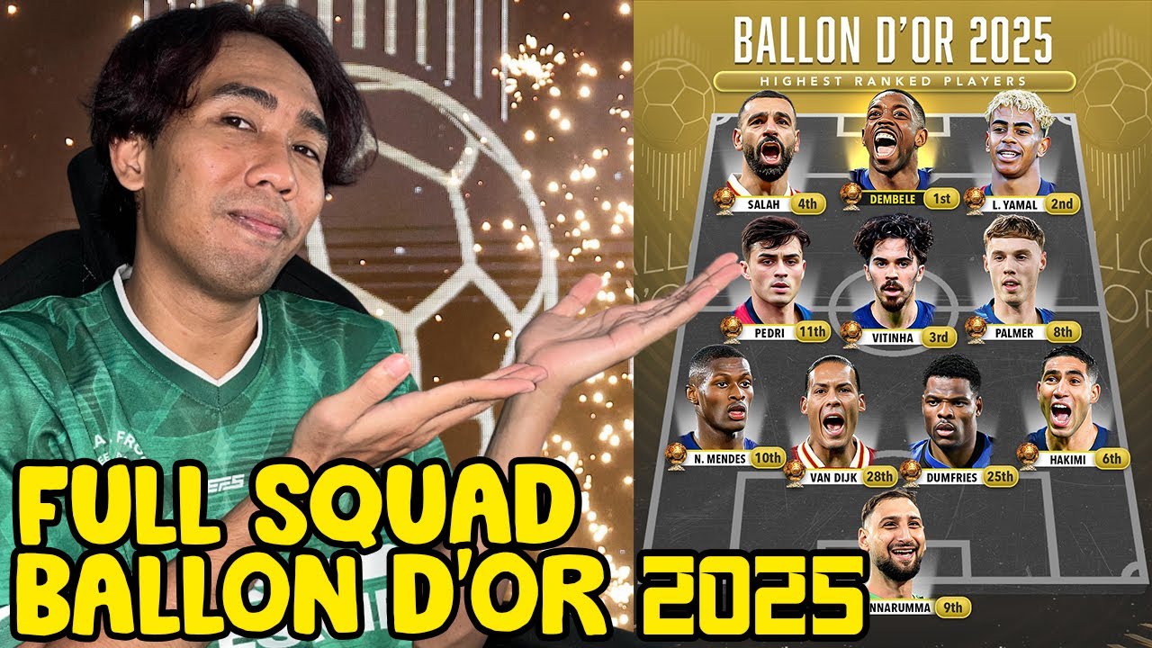 SAYA BUAT FIRST ELEVEN SEMUA DARI CALON BALLON D'OR 2025 ! CARD DEMBELE SAYA AUTO DI BUFF KONAMI !