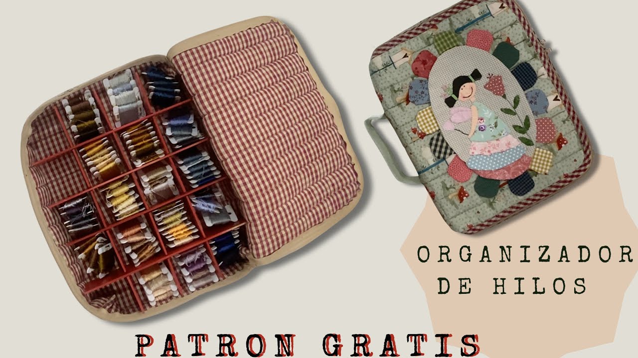 ❤️❤️MALETIN ORGANIZADOR😍😍 ESPERCIAL COLOCAR CREMALLERAS 😊😊PARA TUS HILOS🪡🧵 O LO QUE QUIERAS.