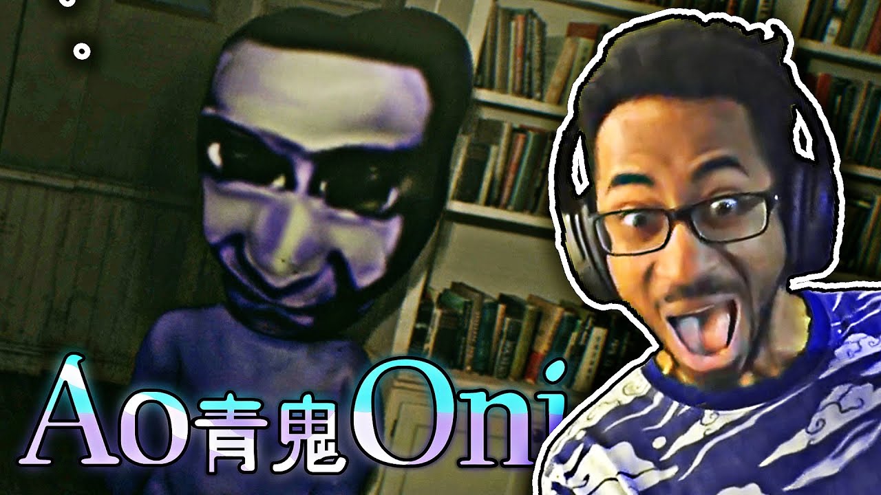 PLAYING AS AO ONI!  AoOni Online (Japanese Version) 