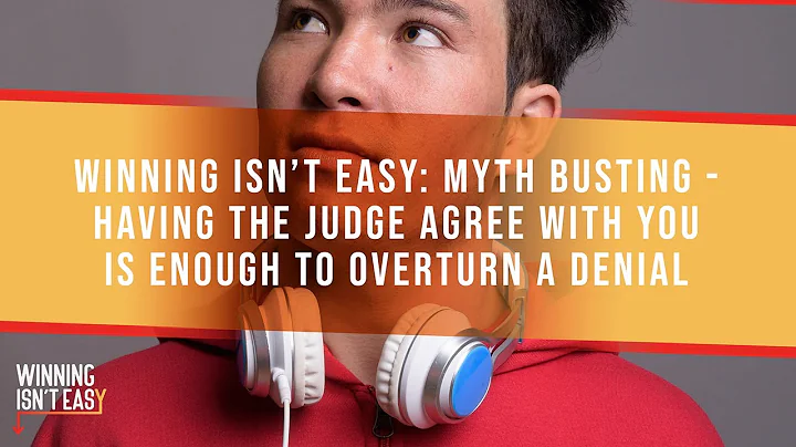 Winning Isn't Easy: Myth Busting - Having The Judg...