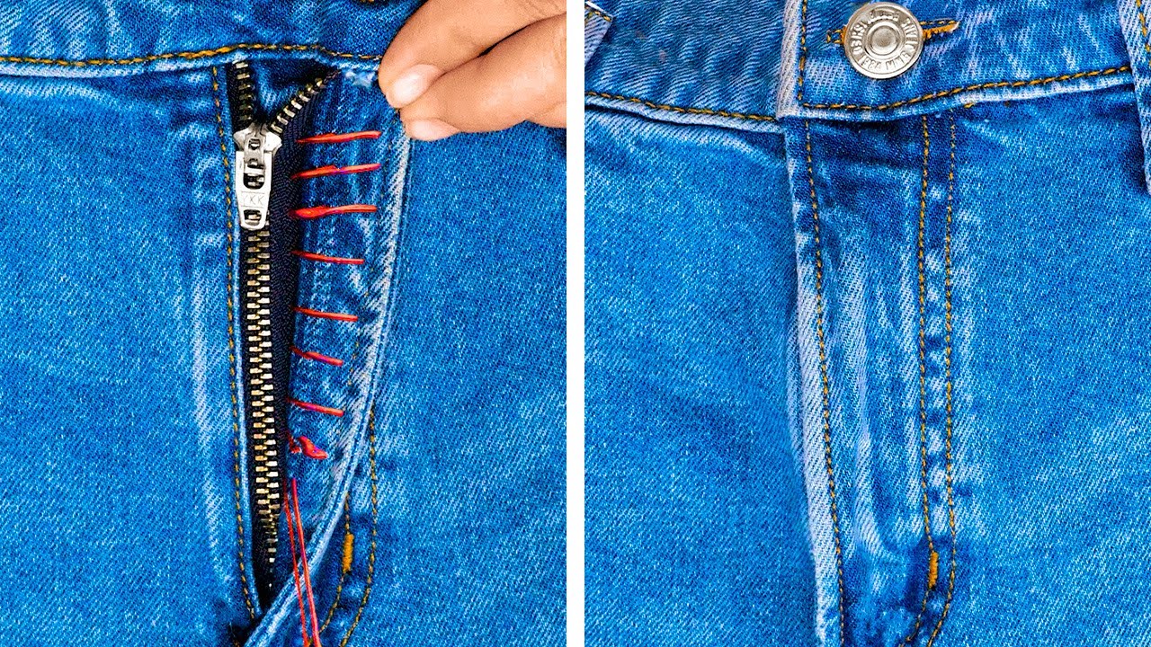 Learn How To Sew || Repair Seams, Adjust Size, Embroidery Hacks