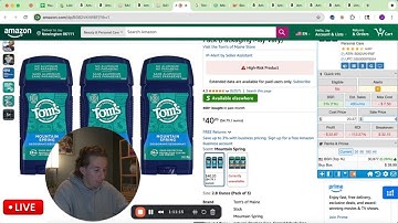 LIVE sourcing until I find $12k/m in revenue on Amazon
