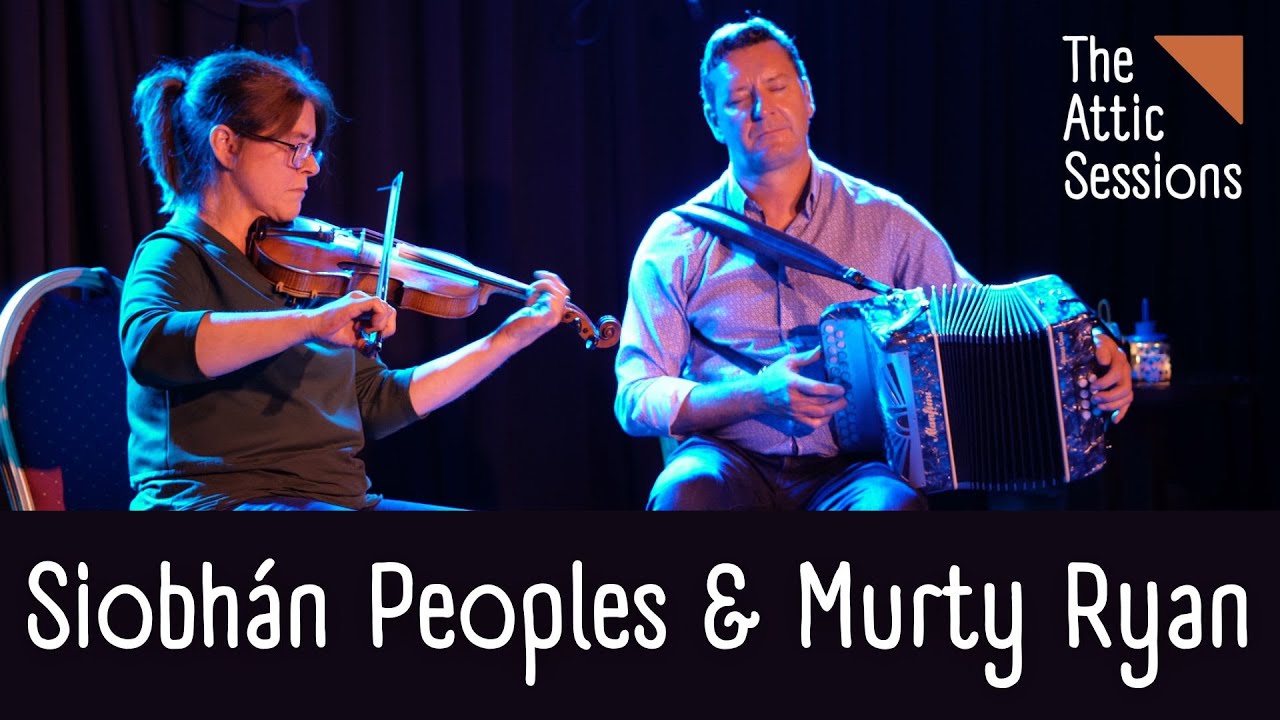 Siobhán Peoples & Murty Ryan | The Attic Sessions 🎶☘️🔥 | The Factory Smoke, The Stage (Hornpipes)