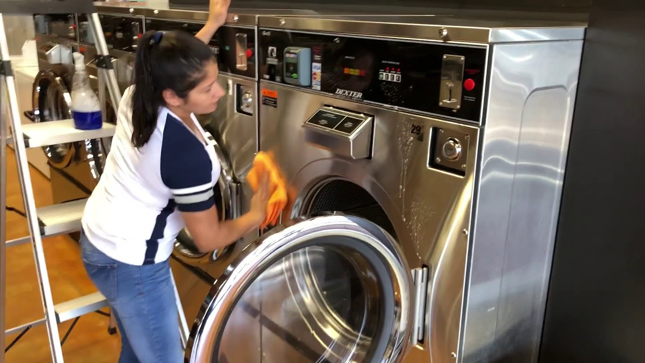 Wash & Go Laundry  Training Video How To Clean 4 Load Commercial