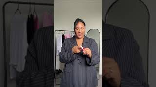 Celebrity @Aisha Nikora stunning in this blazer look with a little help from CLUTCH Net Worth