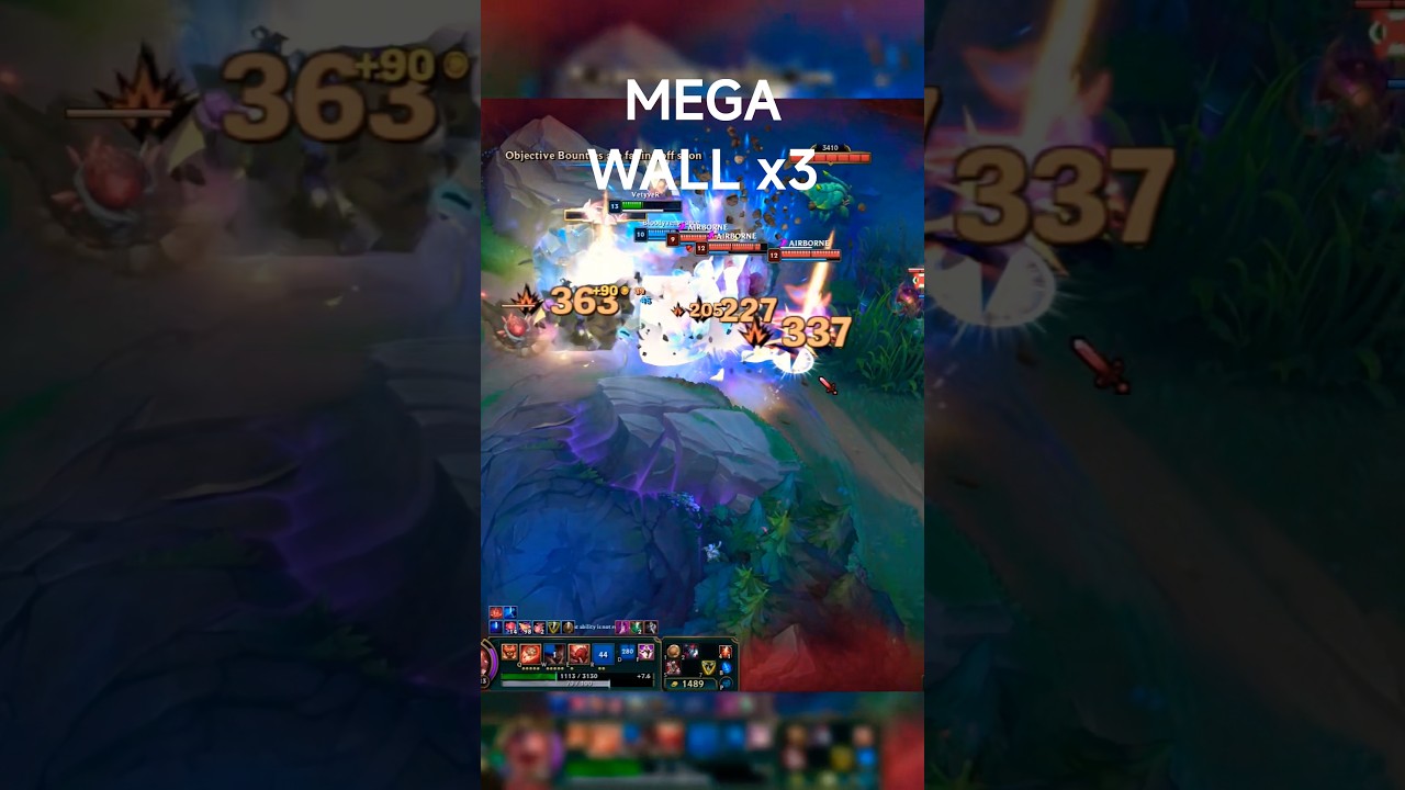 MEGA GNAR: 3-Man Wall Ult → Team Wipe 