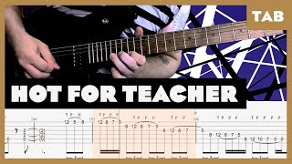 Van Halen - Hot for Teacher - Guitar Tab | Lesson | Cover | Tutorial chords