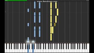 How to Play I Built a Friend by Alec Benjamin (Synthesia)