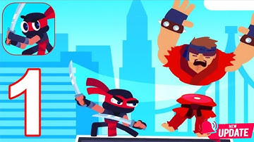 Ninja Cut - Gameplay Part 1 All Levels(android, iOS)#1