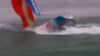 Figaro Capsizes While Sailing Downwind