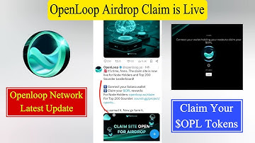 Openloop Airdrop Claim | Openloop Airdrop Wallet Connect | Openloop New Update | Openloop Airdrop