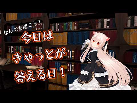今日はわたしが答える日！きゃっとに何でも質問しよう！