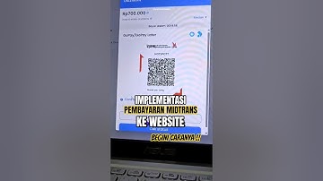 Cara implementasikan pembayaran ke midtrans di laravel