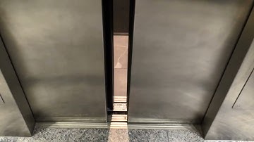 (23-40) Thyssenkrupp Destination Dispatch High Speed Traction Elevators At Stephen Avenue Place 