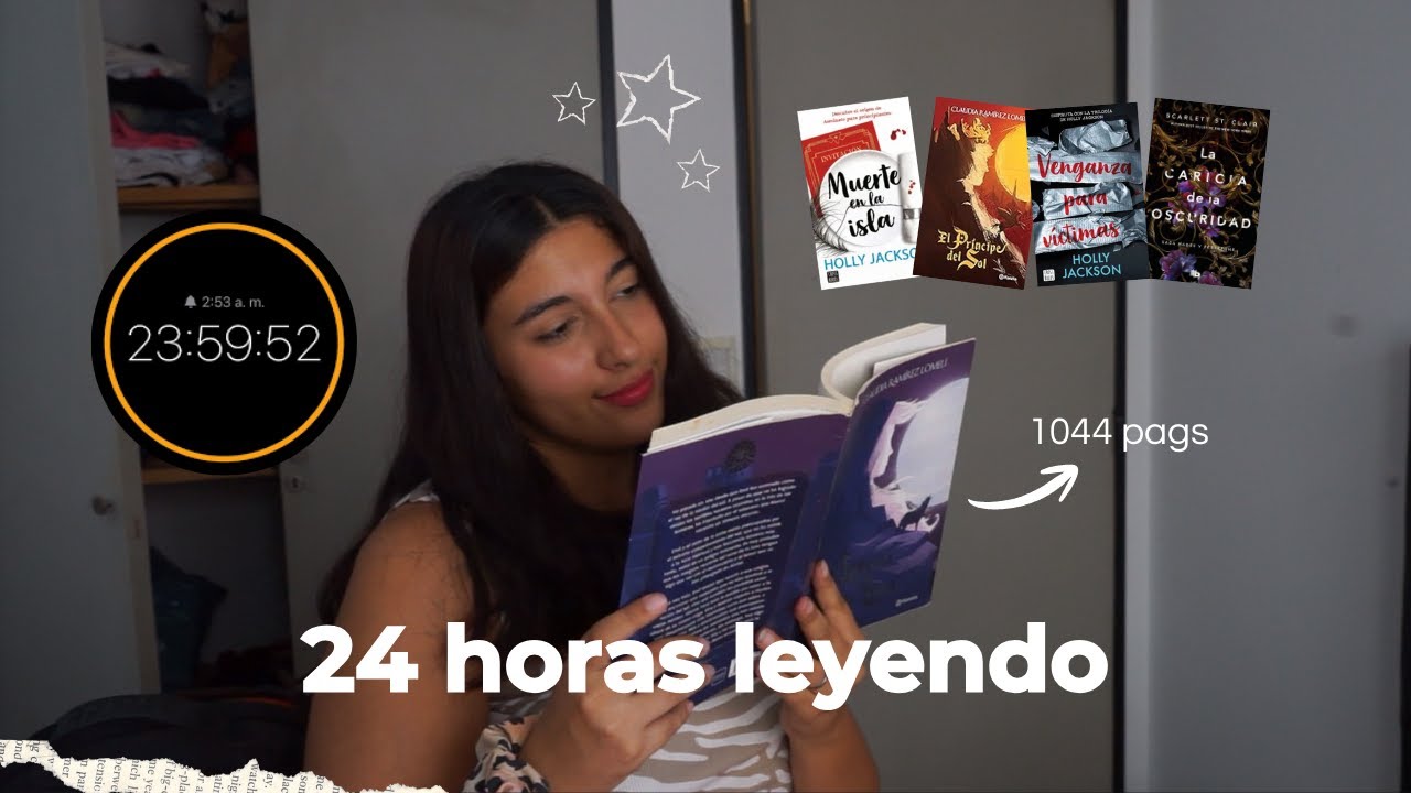 ¿Cuanto puedo leer en 24hs? | Vlog de 24 horas de lectura