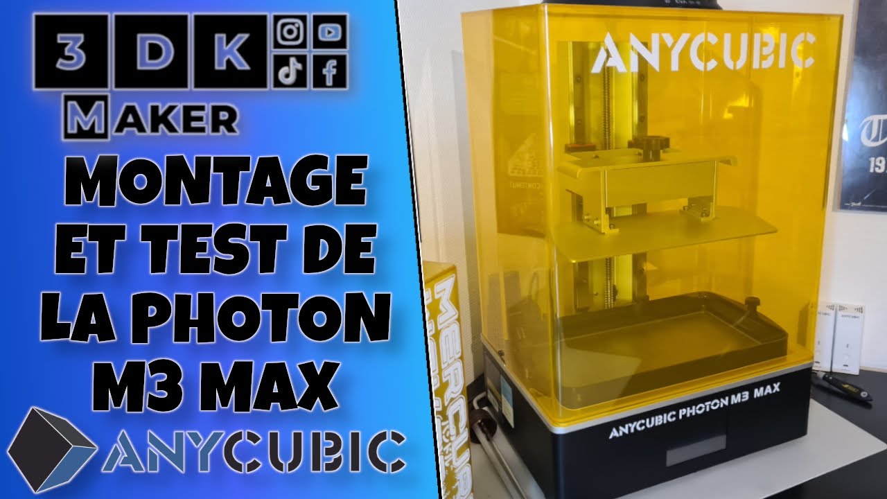 Anycubic Photon M3 Max | Stampante 3D A Resina Di Grande Formato | 3D Store Monza