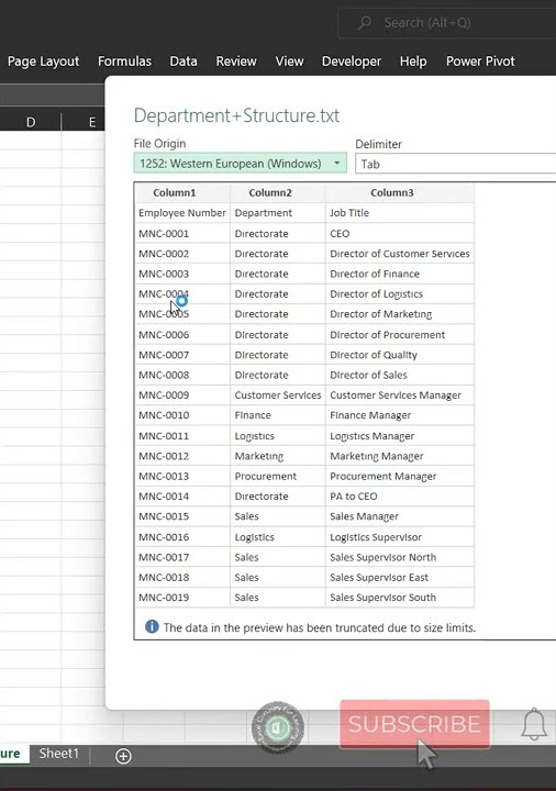 import-data-from-text-csv-excel-tips-and-tricks-shorts-youtube