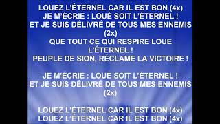 Video thumbnail of "LOUEZ L'ÉTERNEL - Jeunesse en Mission (Luc Dumont)"
