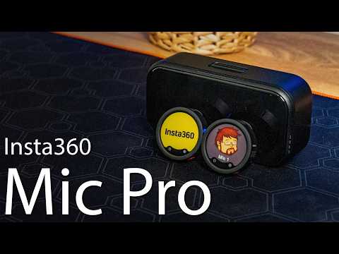 Versatile Wireless Mic with E-Ink Display - Insta360 Mic Pro Review