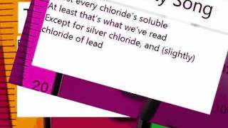 Chemistry: Solubility Song