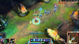 LoL Ekko Q over whole Map