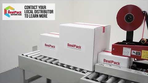 BestPack RS22 Random Side Drive Case Sealer w CRX Indexer | www.ProPac.com