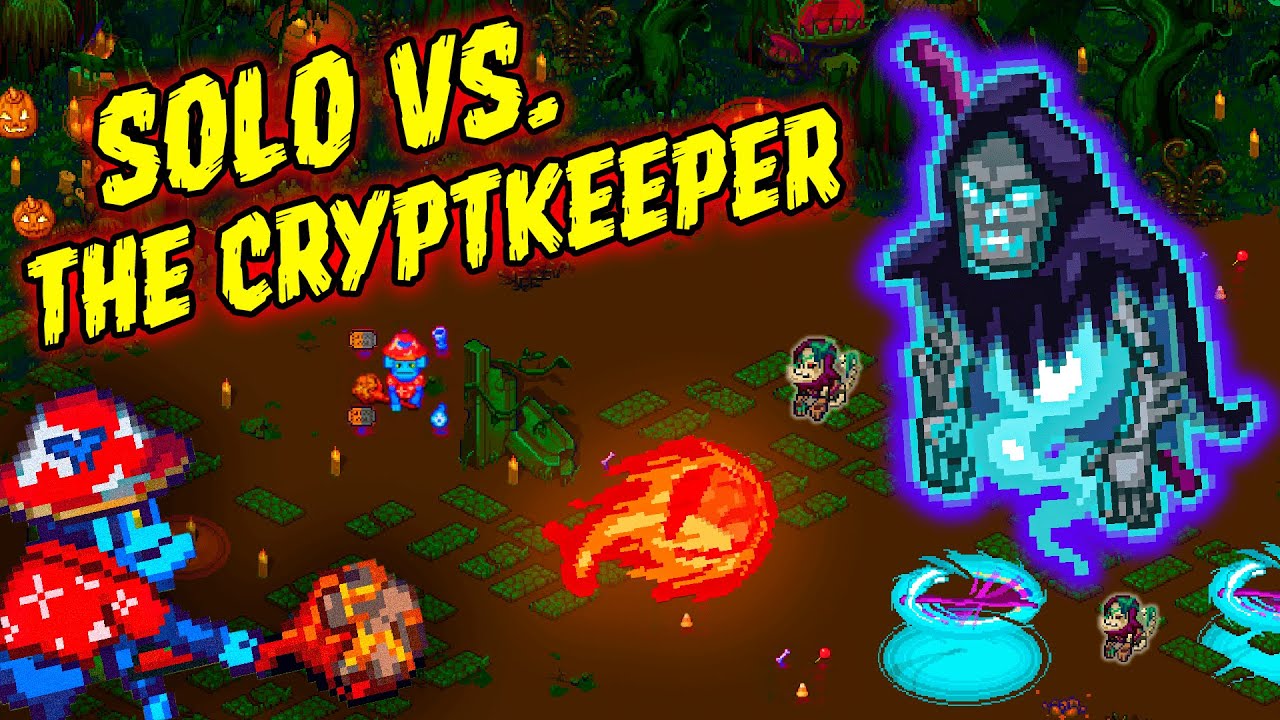 Solo Vs. el Nuevo Jefe The Cryptkeeper, COMO HACERLO? BITMATES!