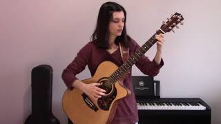 Video thumbnail of "Nirvana - All Apologies | Nia Keranova (fingerstyle guitar)"