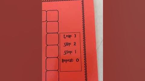 Step Skip Repeat Piano Game