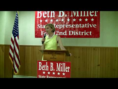 Beth Miller Kick-Off Campaign (Beth's Speech) Part...