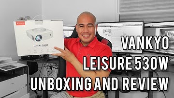 Vankyo Leisure 530W 1080P Full HD, WiFi Projector Unboxing and Review