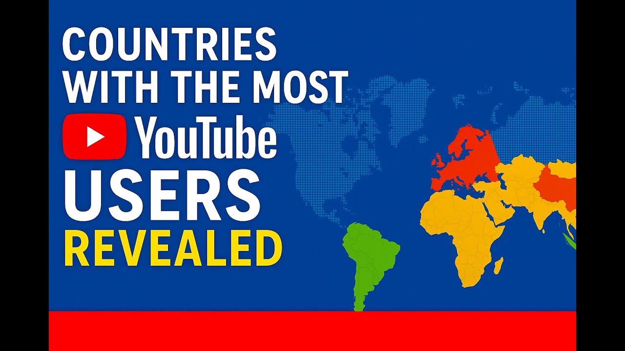 Top 10 Countries With The Most YouTube Users Revealed!